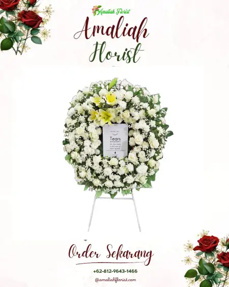 Krans Bunga Duka Cirende